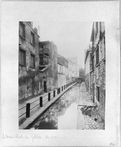 La Bièvre, Ruelle des Gobelins, Paris, mai 1900 - Eugène Atget